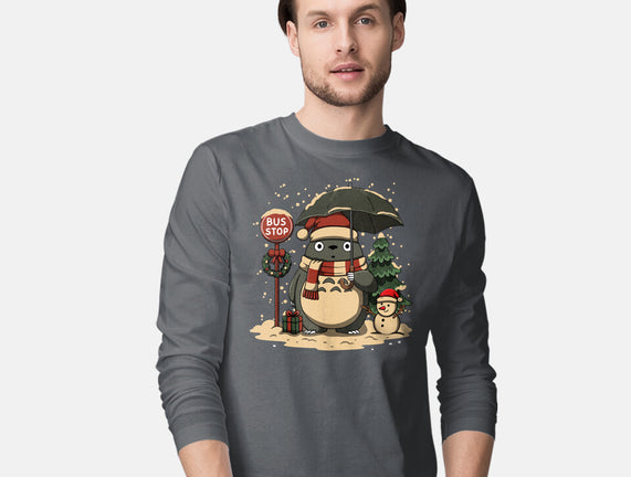 Totoro Winter Bus Stop