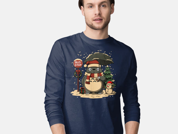 Totoro Winter Bus Stop