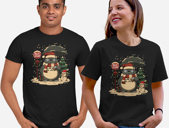 Totoro Winter Bus Stop