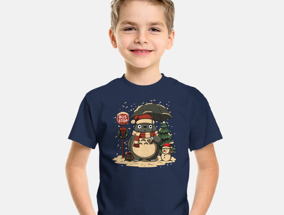 Totoro Winter Bus Stop