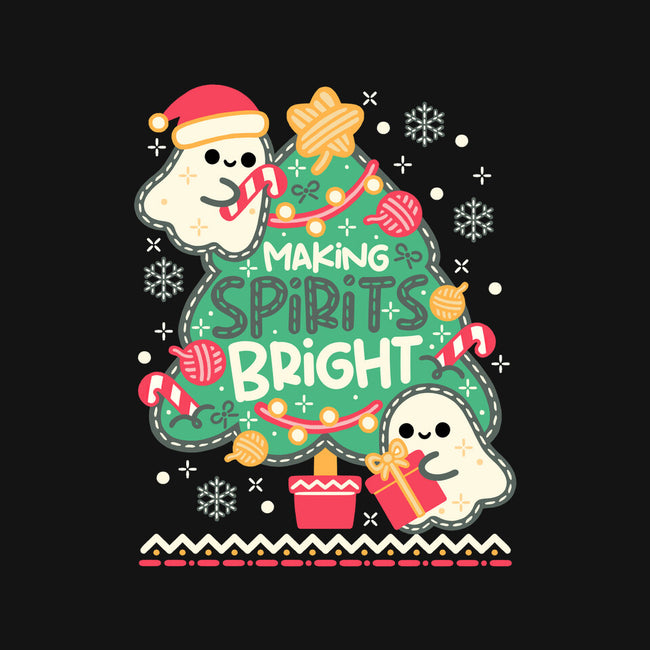 Making Cute Spirits Bright-Youth-Crew Neck-Sweatshirt-NemiMakeit