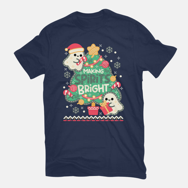 Making Cute Spirits Bright-Mens-Basic-Tee-NemiMakeit