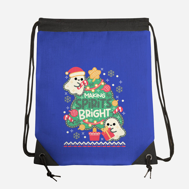 Making Cute Spirits Bright-None-Drawstring-Bag-NemiMakeit