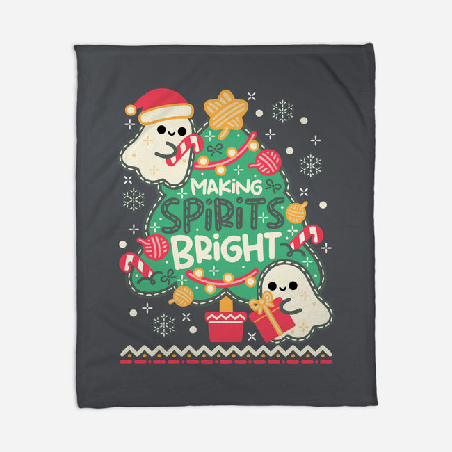 Making Cute Spirits Bright-None-Fleece-Blanket-NemiMakeit
