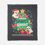 Making Cute Spirits Bright-None-Fleece-Blanket-NemiMakeit