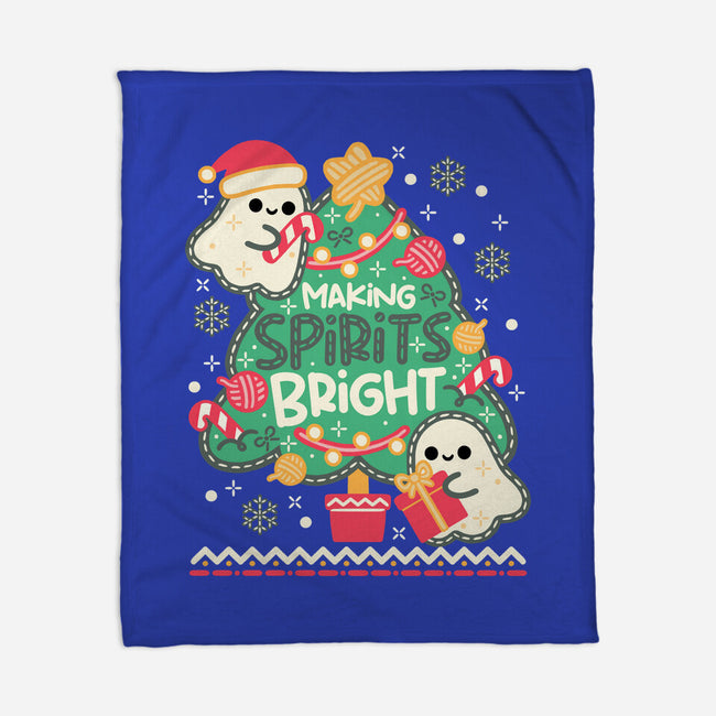 Making Cute Spirits Bright-None-Fleece-Blanket-NemiMakeit