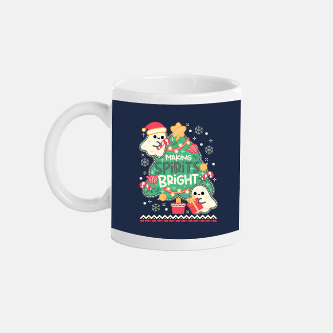 Making Cute Spirits Bright-None-Mug-Drinkware-NemiMakeit