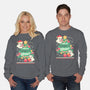Making Cute Spirits Bright-Unisex-Crew Neck-Sweatshirt-NemiMakeit
