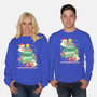 Making Cute Spirits Bright-Unisex-Crew Neck-Sweatshirt-NemiMakeit