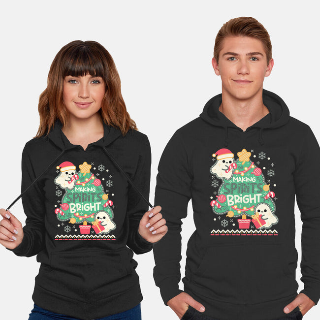 Making Cute Spirits Bright-Unisex-Pullover-Sweatshirt-NemiMakeit