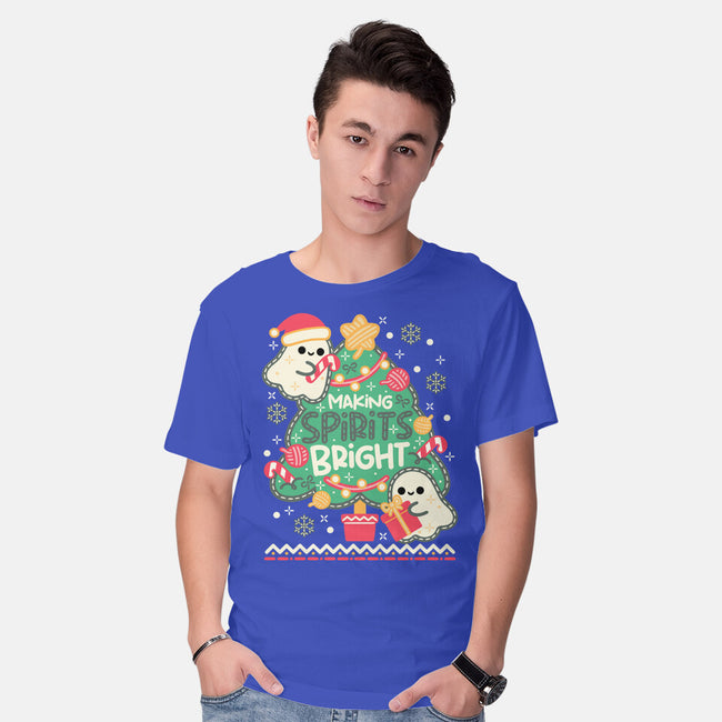Making Cute Spirits Bright-Mens-Basic-Tee-NemiMakeit