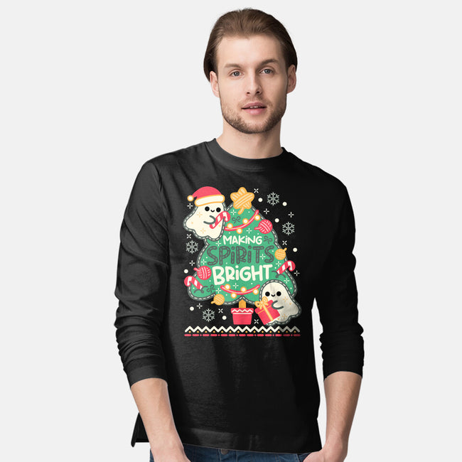 Making Cute Spirits Bright-Mens-Long Sleeved-Tee-NemiMakeit