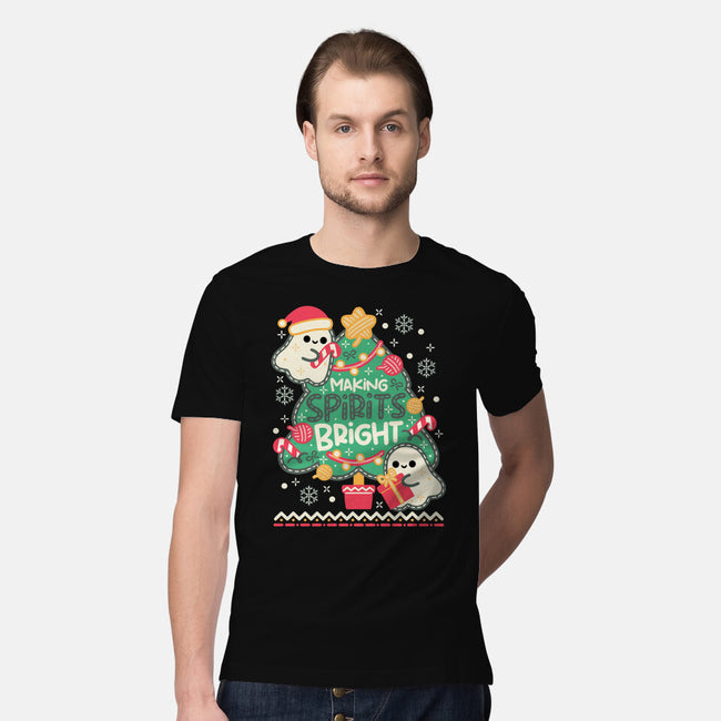 Making Cute Spirits Bright-Mens-Premium-Tee-NemiMakeit