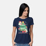 Making Cute Spirits Bright-Womens-Basic-Tee-NemiMakeit