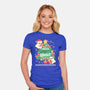 Making Cute Spirits Bright-Womens-Fitted-Tee-NemiMakeit