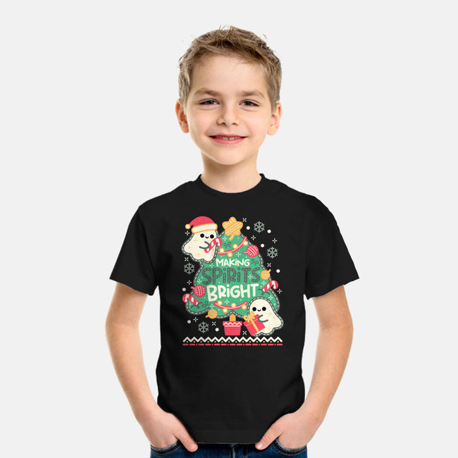 Making Cute Spirits Bright-Youth-Basic-Tee-NemiMakeit