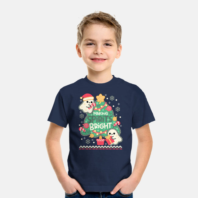 Making Cute Spirits Bright-Youth-Basic-Tee-NemiMakeit