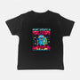 KPop Christmas-Baby-Basic-Tee-rocketman_art