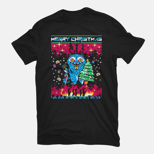 KPop Christmas-Unisex-Basic-Tee-rocketman_art