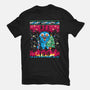 KPop Christmas-Mens-Basic-Tee-rocketman_art