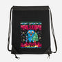 KPop Christmas-None-Drawstring-Bag-rocketman_art