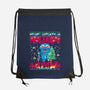 KPop Christmas-None-Drawstring-Bag-rocketman_art