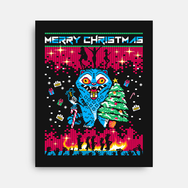 KPop Christmas-None-Stretched-Canvas-rocketman_art