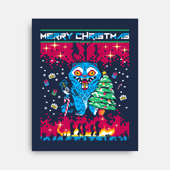 KPop Christmas-None-Stretched-Canvas-rocketman_art