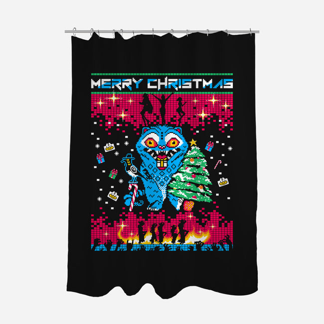 KPop Christmas-None-Polyester-Shower Curtain-rocketman_art