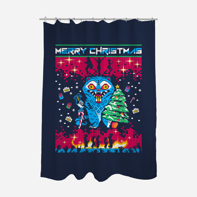 KPop Christmas-None-Polyester-Shower Curtain-rocketman_art