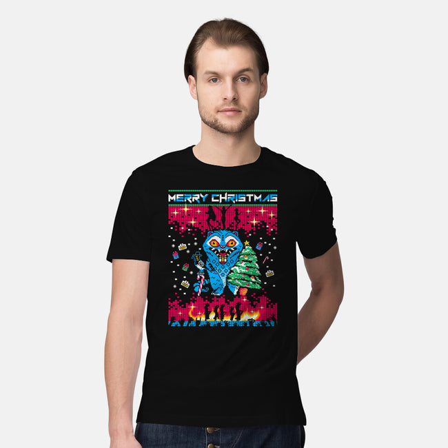 KPop Christmas-Mens-Premium-Tee-rocketman_art