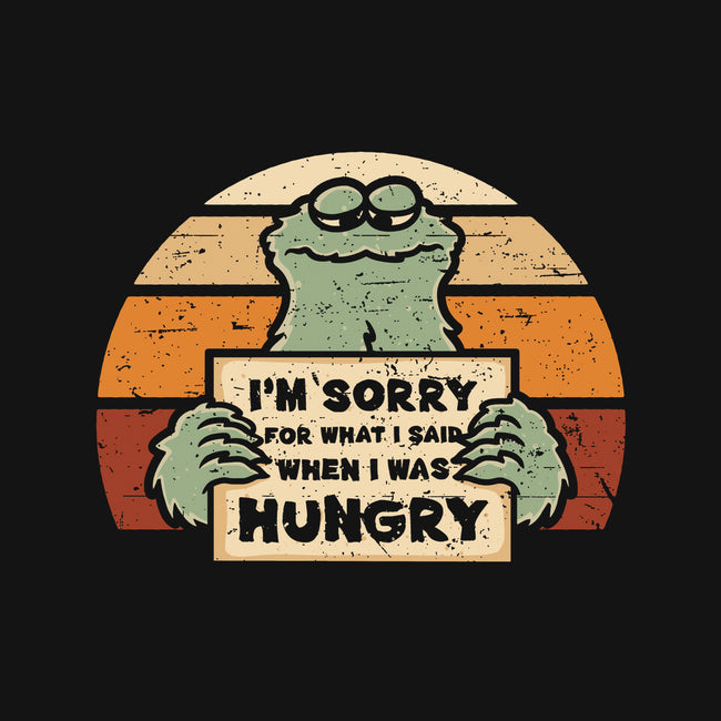Hangry Monster-Youth-Crew Neck-Sweatshirt-retrodivision