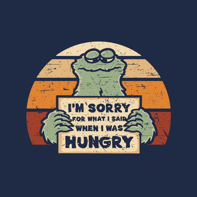 Hangry Monster-None-Drawstring-Bag-retrodivision