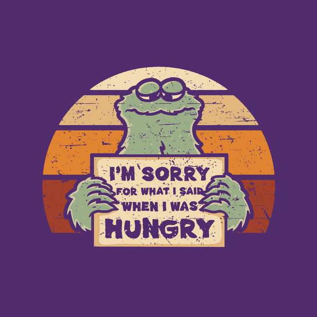 Hangry Monster-None-Drawstring-Bag-retrodivision