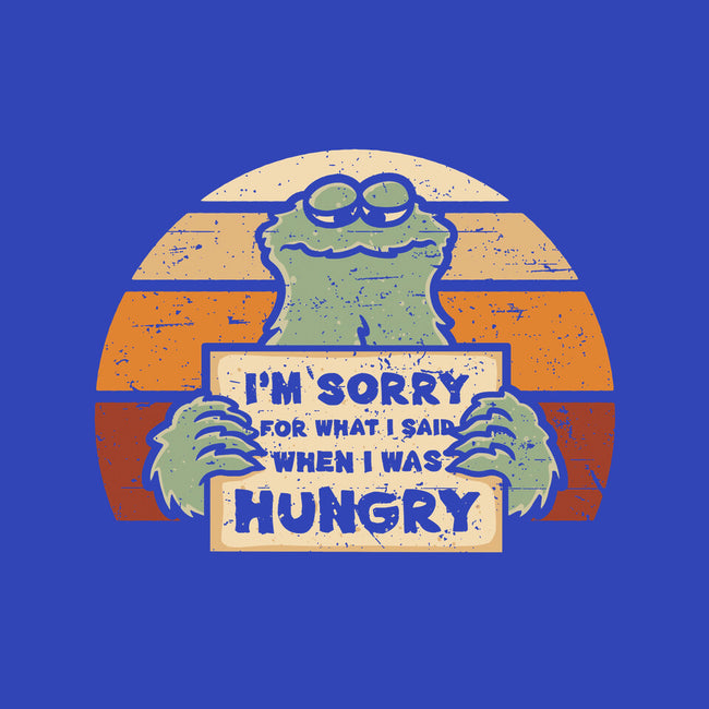 Hangry Monster-None-Drawstring-Bag-retrodivision