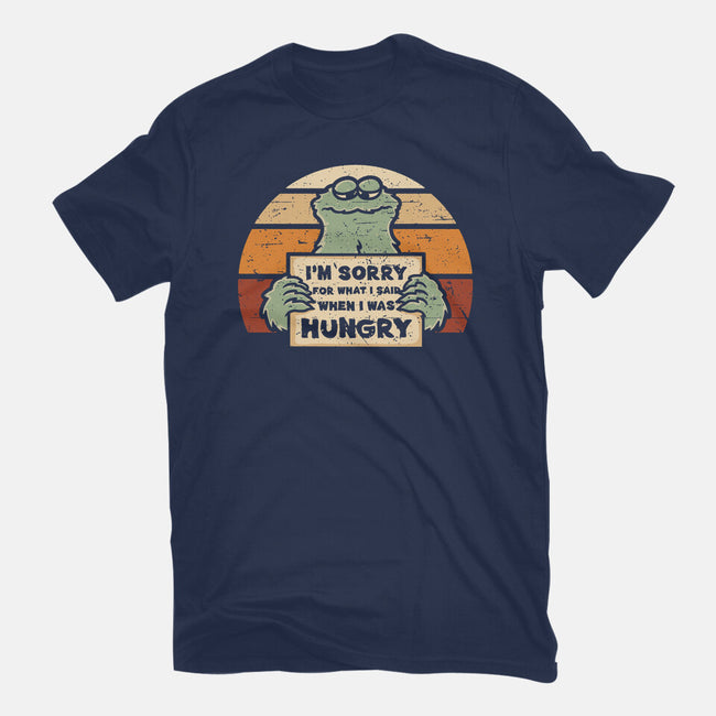 Hangry Monster-Womens-Basic-Tee-retrodivision