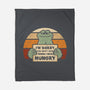 Hangry Monster-None-Fleece-Blanket-retrodivision