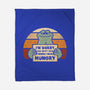 Hangry Monster-None-Fleece-Blanket-retrodivision