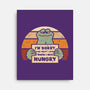 Hangry Monster-None-Stretched-Canvas-retrodivision