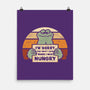 Hangry Monster-None-Matte-Poster-retrodivision