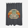 Hangry Monster-None-Polyester-Shower Curtain-retrodivision