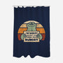 Hangry Monster-None-Polyester-Shower Curtain-retrodivision