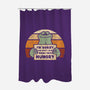 Hangry Monster-None-Polyester-Shower Curtain-retrodivision
