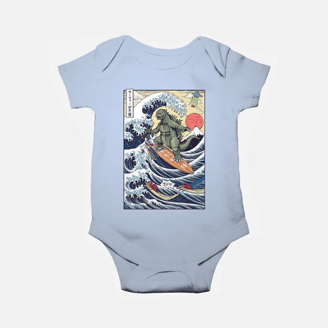 King Of Surfers-Baby-Basic-Onesie-Arinesart