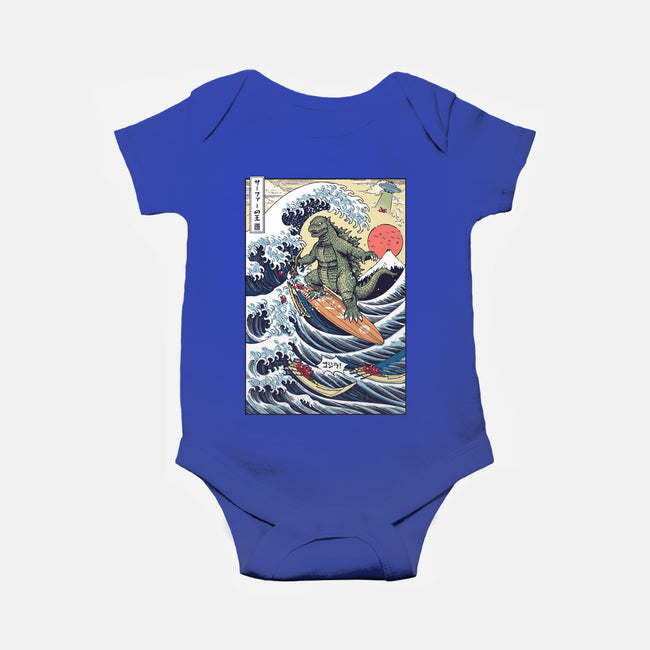King Of Surfers-Baby-Basic-Onesie-Arinesart
