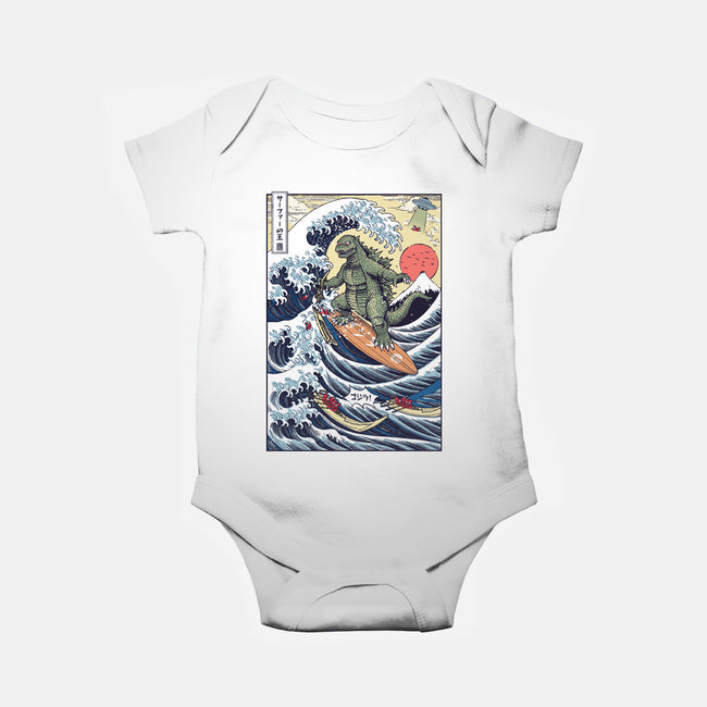 King Of Surfers-Baby-Basic-Onesie-Arinesart