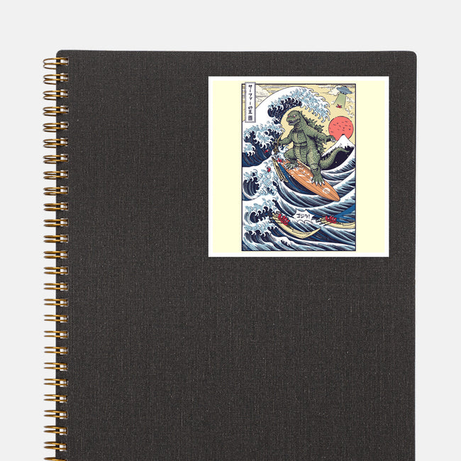 King Of Surfers-None-Glossy-Sticker-Arinesart