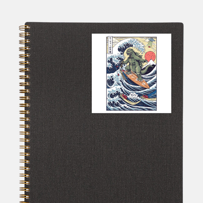 King Of Surfers-None-Glossy-Sticker-Arinesart