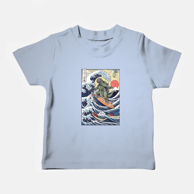 King Of Surfers-Baby-Basic-Tee-Arinesart