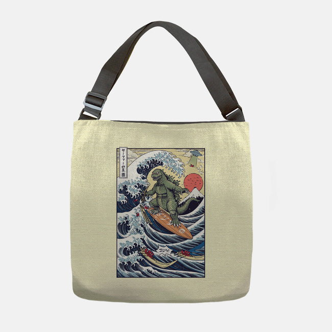 King Of Surfers-None-Adjustable Tote-Bag-Arinesart